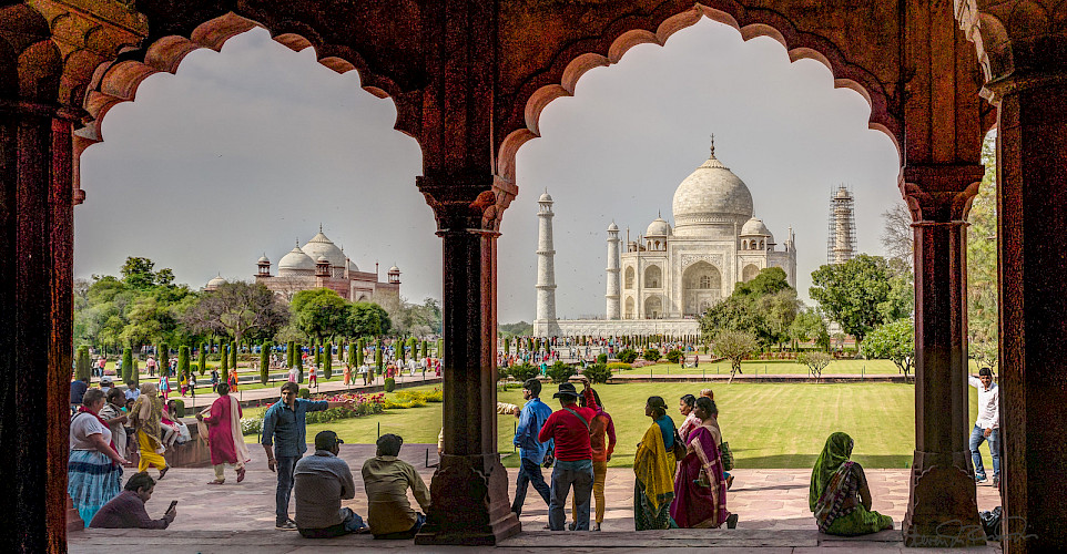 Taj Mahal in Agar, India. Flickr:Steven dosRemedios 