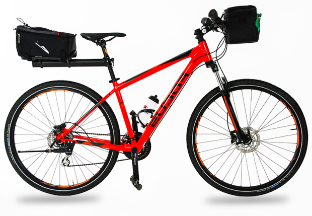 Fully-equipped hybrid bike