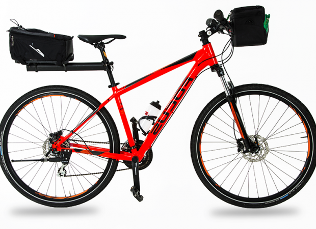 Fully-equipped hybrid bike