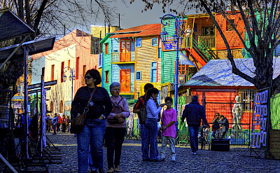 Caminito in La Boca, Buenos Aires, Argentina. CC:Luis Argerich