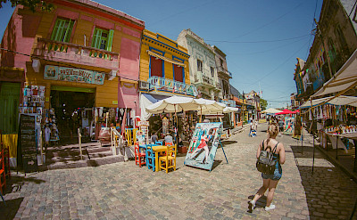 Caminito ("little village") in La Boca, Buenos Aires, Argentina. Flickr:Juanedccom