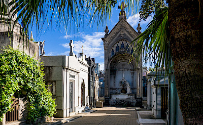 La Recoleta Cemetery with Eva Peron's tomb in Buenos Aires, Argentina. Flickr:Steven dosRemedios