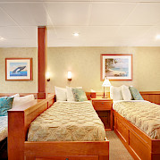Admiral triple cabin | Safari Explorer | Alaska and Hawaii Cruise Tour