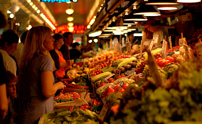 Market in Seattle, Washington. Flickr:Justin Henry