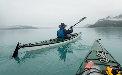 Kayaking in Glacier Bay National Park in Alaska. Flickr:Matt Zimmerman 58.737763, -136.868323