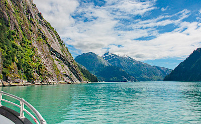 Blue waters of Tracy Arm, Alaska. Flickr:DAve Bezaire