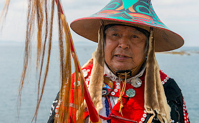 Tlingit tribal elder, Alaska. ©TO by Kate Wolfgang Kaehler