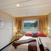 Pathfinder cabin window | Safari Endeavour | Alaska Cruise Tour