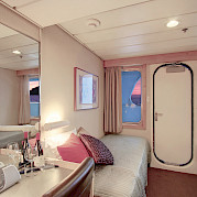 Trailblazer cabin view | Safari Endeavour | Alaska Cruise Tour