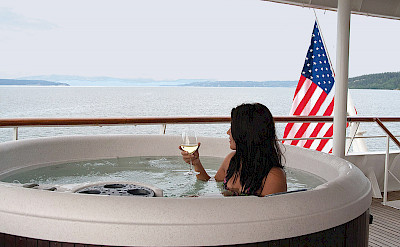 Hot tub | Safari Endeavour | Alaska Cruise Tour