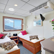 Pathfinder cabin | Wilderness Explorer | Alaska Cruise Tour