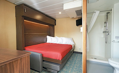 Trailblazer cabin bed | Wilderness Explorer | Alaska Cruise Tour