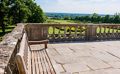 Balcony at Cliveden, England. Flickr:James Petts