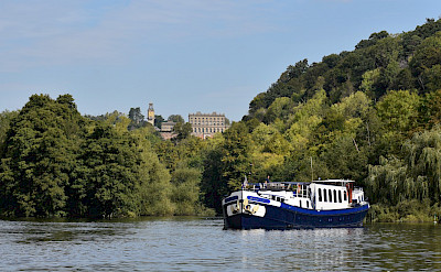 Boating on the Thames River on the Magna Carta in England. ©TO