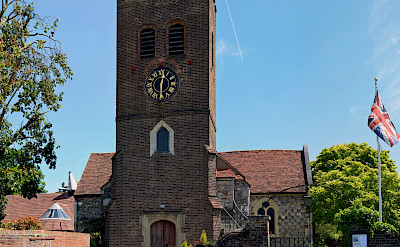 St Nicholas Church in Old Shepperton, England. Flickr:stu smith