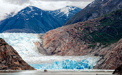 Glacier, Tracy Arm Fjord in Alaska. Flickr:David Goehring 