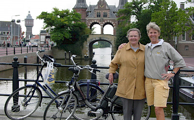 TripSite's Hennie with her late mother in Sneek, Friesland, the Netherlands. 