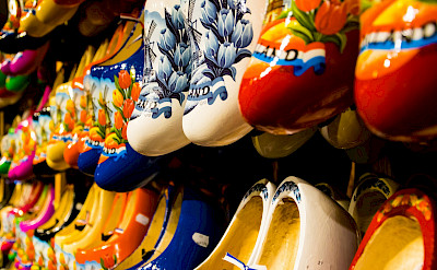 Traditional Dutch <i>klompen</i> at the Zaanse Schans in the Netherlands. Flickr:Zicario van Aalderen