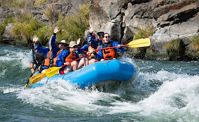 Deschutes river rafting in Oregon, USA. ©TO