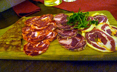 Cured meats in Portugal. CC:tak.wing