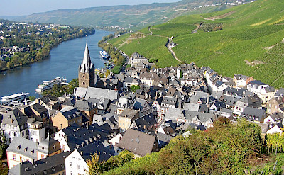 Bernkastel-Kues along the Mosel River in Germany. CC:Berthold Werner 