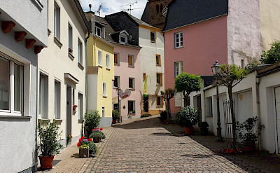 Cobblestone streets in Saarburg, Germany. Flickr:Steve Watkins
