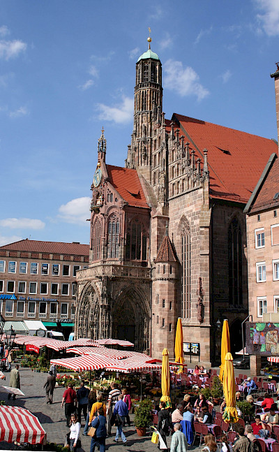 Frauenkirche in Nuremberg, Germany. Flickr:Roland Moriz
