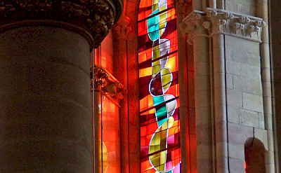 Stained-glass windows at Liebfrauenkirche in Trier, Germany. Flickr:Heribert Bechen
