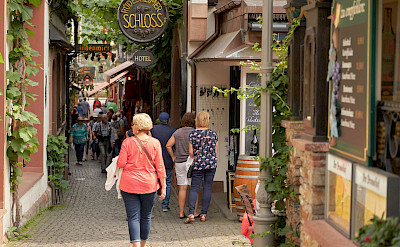 Shopping in Rüdesheim, Germany. Flickr:Duane Huff