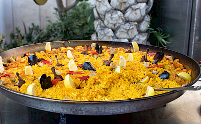 Paella is a Spanish specialty! Flickr:Krista