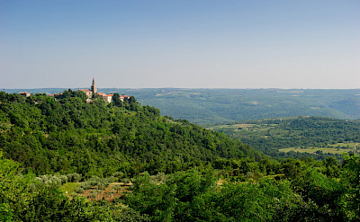 Great views in Grožnjan, Istria, Croatia. ©TO