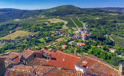 View from Motovun, Istria, Croatia. Flickr:Arnie Papp