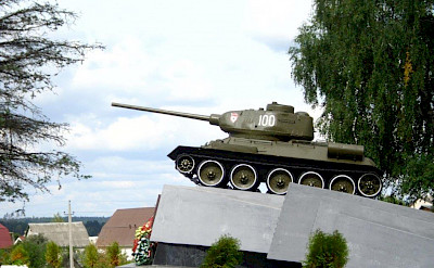 Lots of war history in Grodno, Belarus.