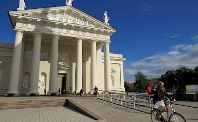 Vilnius Cathedral in Lithuania.