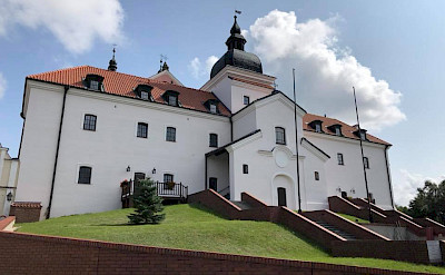 Monastery in Wigry on the Borderland of Lithuania, Poland, & Belarus Bike Tour.