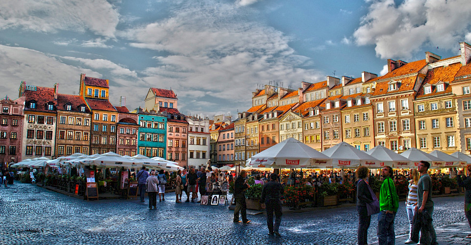 Old Town of Warsaw, Poland. Flickr:Gabriel Afab 
