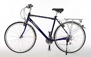 Horizontal bar trekking bike