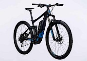 Full suspension electric mountain bike