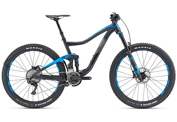 Full suspension mountain bike