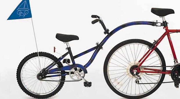 Child's tag along bike