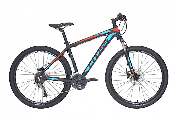 Cross hybrid with front suspension