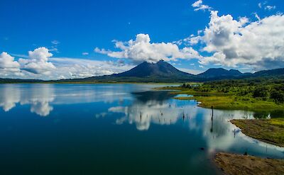 Arenal Lake views.