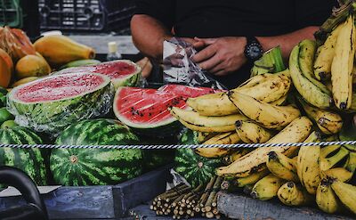 Costa Rica has an abundance of fresh fruits! Unsplash:framesforyourheart