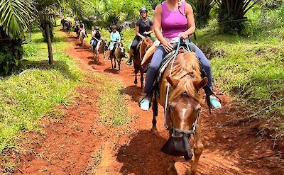 Horseback riding in Costa Rica!