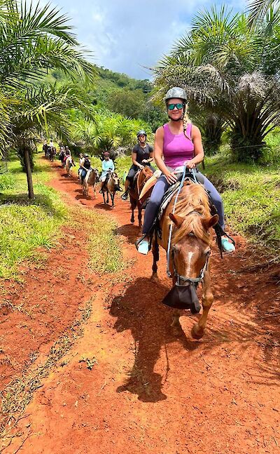 Horseback riding in Costa Rica!