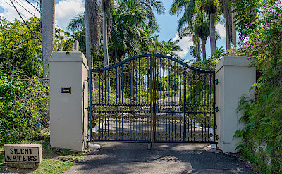 Silent Waters Entrance Gate Closed