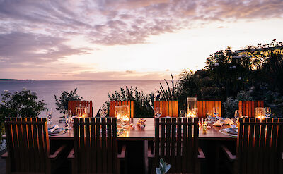 Ani Anguilla Dining Sunset Dinner Wedding Deck 3