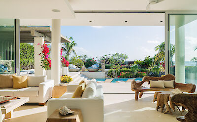 Ani Anguilla Resort North Villa Sitting Room