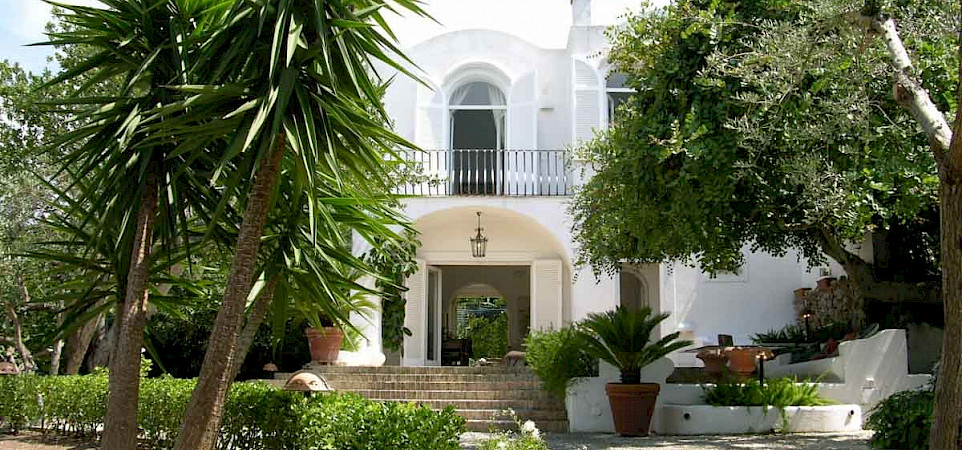 Caprese - Italy villa in Amalfi Coast with pool