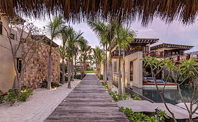 View From The Palapa To Entrance